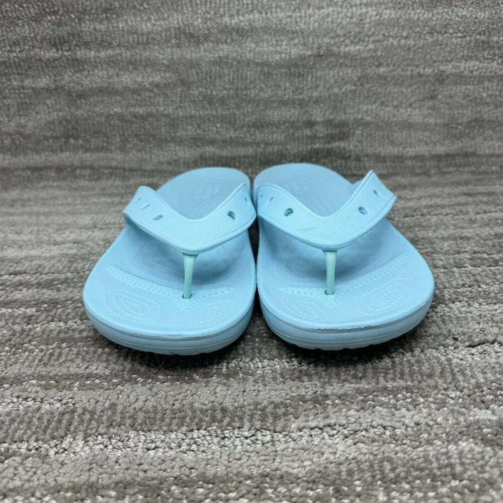 Crocs Unisex Classic Flip Flop Sandal Arctic Men 10 Womens 12 Blue Comfort